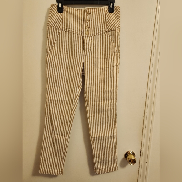 Free People Frankie High Waist Skinny Pants Size 6 - Picture 4 of 5
